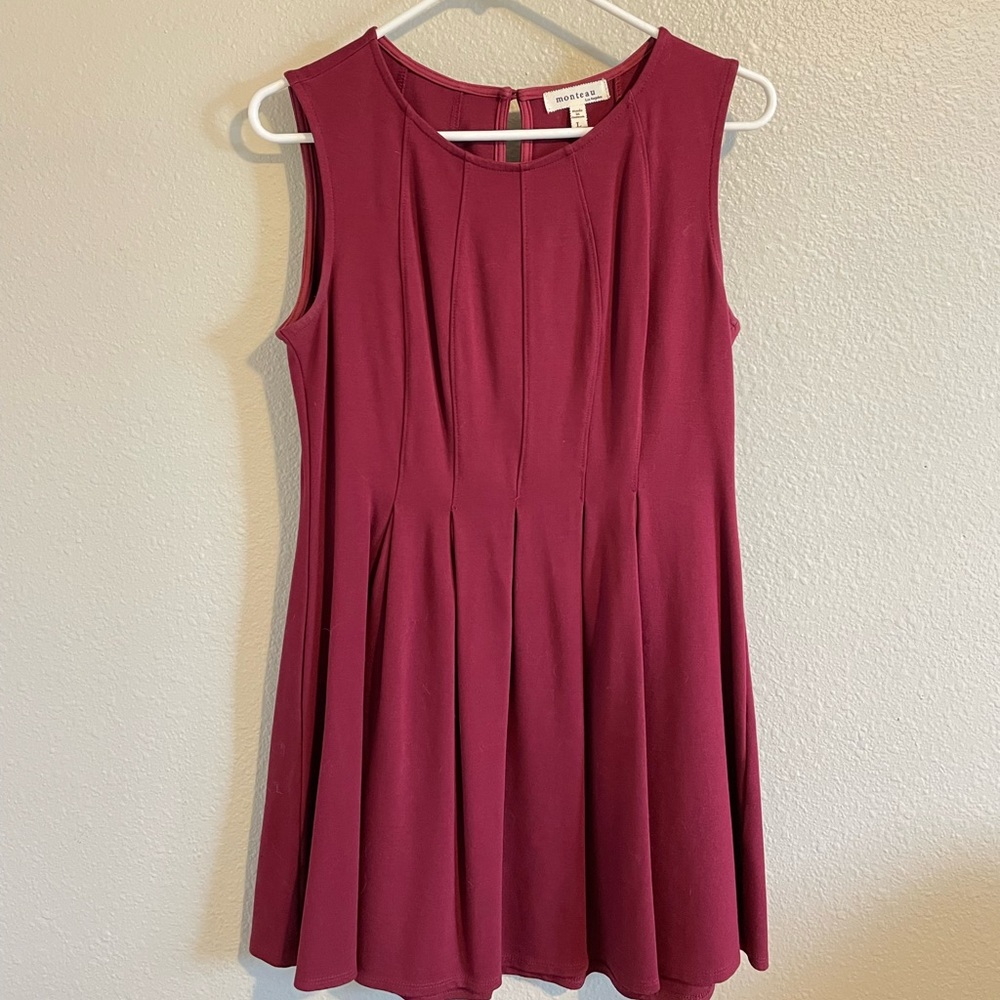 Maroon Dress